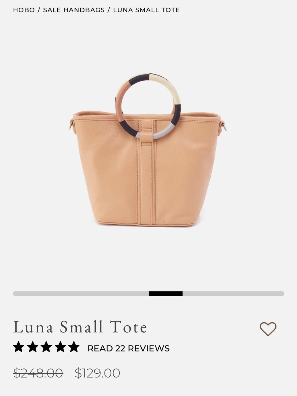 Hobo Luna small tote